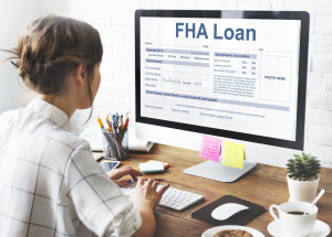 FHA Loan Federal Housing Administration Lending Concept